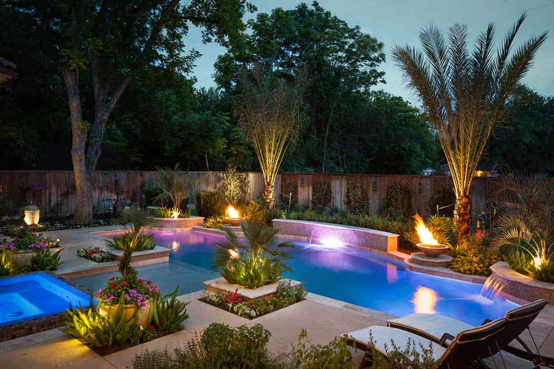 Pool Landscape Lighting Design Ideas and Photos