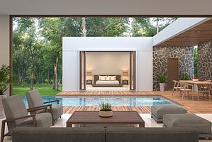 Poolside Patio Cover - Downunda Pools