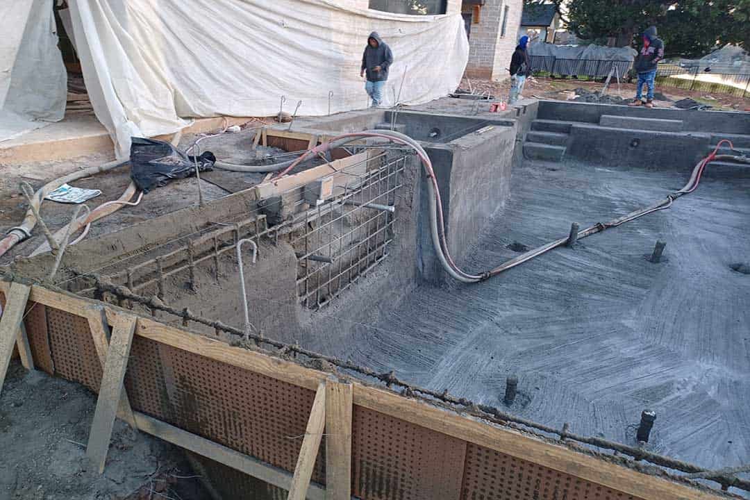 Concrete Thickness in Pool Construction