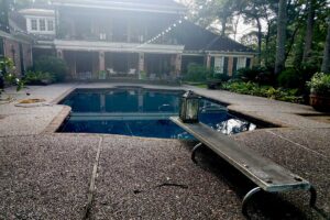 Houston Pool Remodel Before